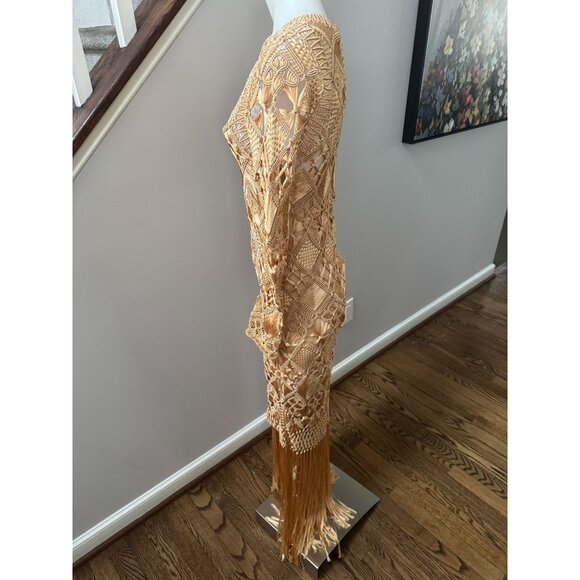 Zimmermann Kaleidoscope Macrame Maxi Dress Size 0 - Picture 9 of 11